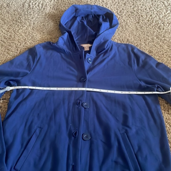 NWTs Ladies White Stag blue hooded jacket Sz Medium (8-10) - Picture 5 of 8